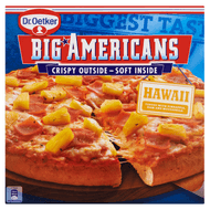 Dr. Oetker Big Americans pizza Hawaii