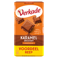 Verkade Chocoladereep karamel-zeezout xxl