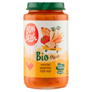 Bonbébé Biomenu m1216 wortel paprika rijst kip