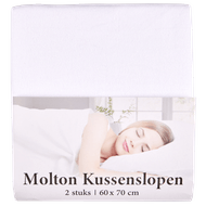 Foto van Molton kussensloop afmeting 60 x 70 cm