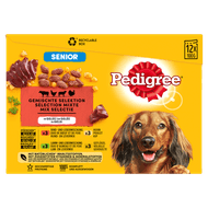 Pedigree Hondenvoer senior in gelei 12 stuks