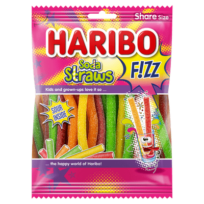 Haribo Soda straws