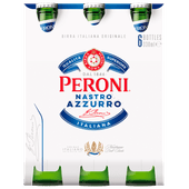 Peroni Nastro azzurro 6X33cl mono fles