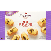 Poppies Mini banaantjes 12 stuks