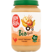 Bonbébé Fruithapje 6+ maanden appel-banaan-haver