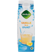 Melkan Vla vanille 0% vet