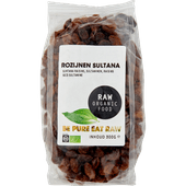 RAW Organic Food Rozijnen sultanas 
