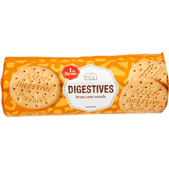 Foto van 1 de Beste Digestive biscuit op witte achtergrond