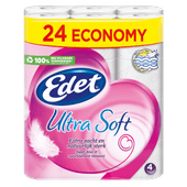 Edet Toiletpapier 24 rollen ultra soft 4-laags