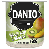 Danio Romige kwark mango kiwi banaan 