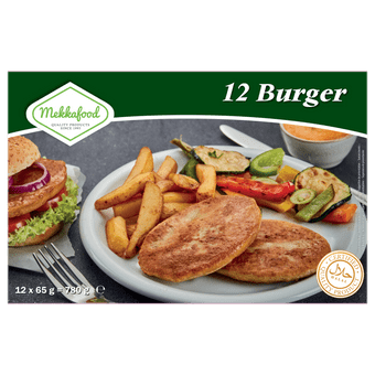 Mekkafood Burger 12 stuks