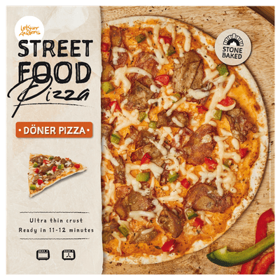 Lekker & Anders Streetfood doner pizza