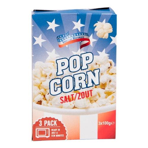 Diploma Remmen twaalf American Popcorn zout. Nu bij Dirk