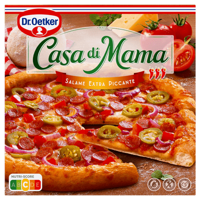 Dr. Oetker Casa di mama pizza salame extra piccante