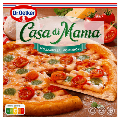 Dr. Oetker Casa di mama pizza mozzarella pomodori