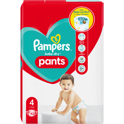 taal Pebish annuleren Pampers Baby dry pants maat 4 valuepack