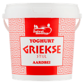 Zuivelmeester Yoghurt griekse stijl aardbei