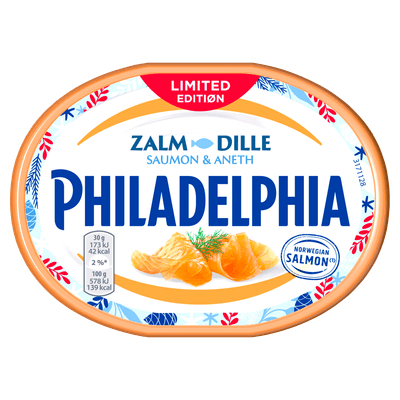 Philadelphia Limited edition zalm & dille