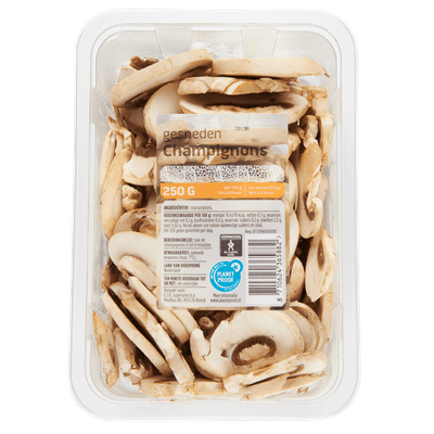  Champignons gesneden