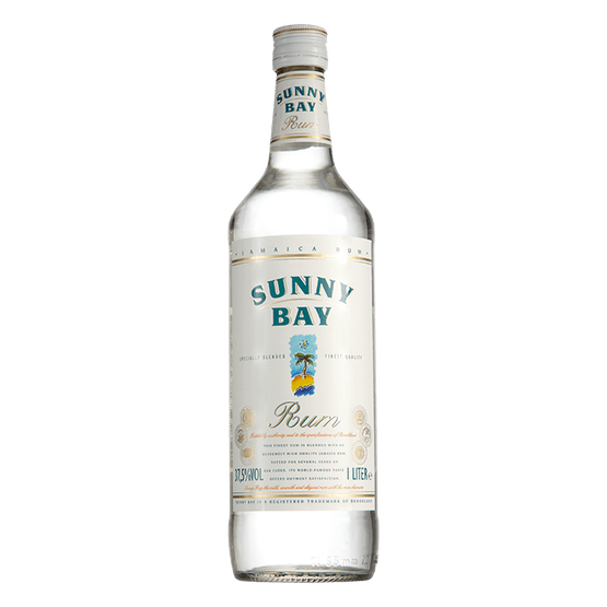 Foto van Sunny Bay Rum wit op witte achtergrond