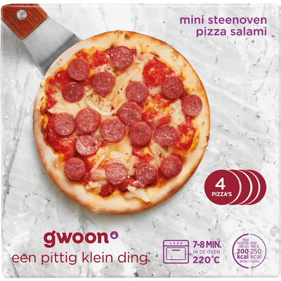 G'woon Mini pizza salami