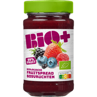 Bio+ Fruitspread bosvruchten
