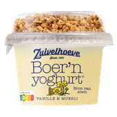 Zuivelhoeve Boern yoghurt muesli-vanille