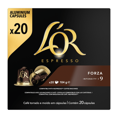 Aanhankelijk vriendelijk Bonus Aanbieding: L'Or Espresso Forza Koffiecups Voordeelpak