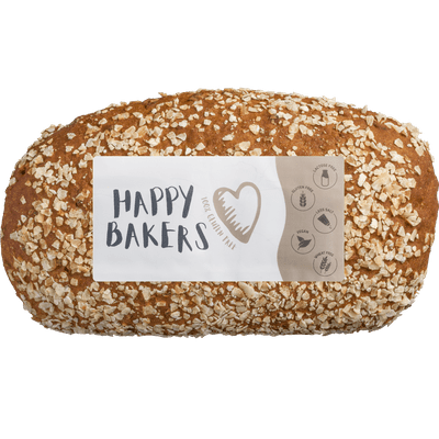 HAPPY BAKERS Donker meerzaden brood glutenvrij