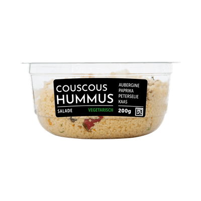 Fresh & easy Groente & couscous hummus