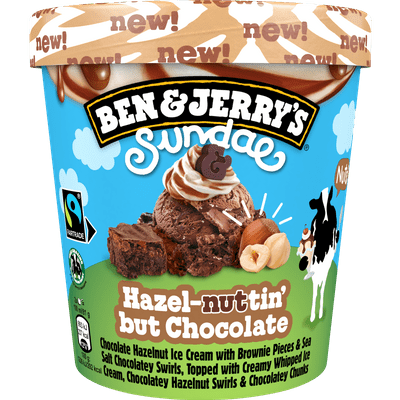 Ben & Jerry's Sundae chocolate fair-apy