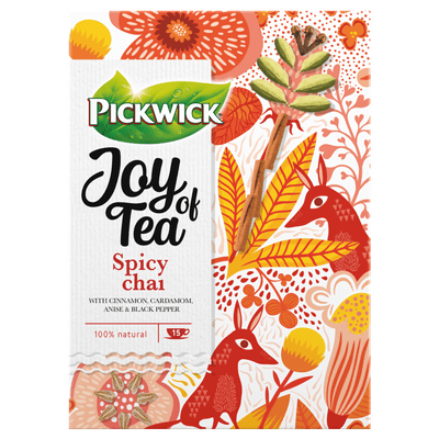 Pickwick Thee spicy chai kop 15 zakjes