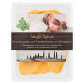 Mezzeladid Mezzellune bospaddestoelen-mozzarella