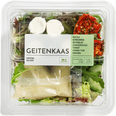 Fresh & easy Groene salade geitenkaas