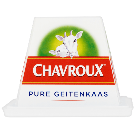 Foto van Chavroux Geitenkaas naturel op witte achtergrond