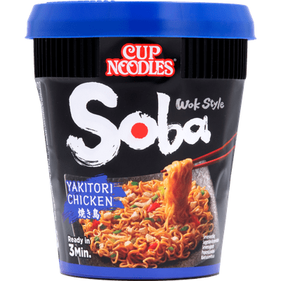 Nissin Soba noodles yakatori