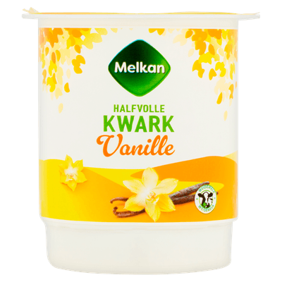 Melkan Halfvolle kwark vanille