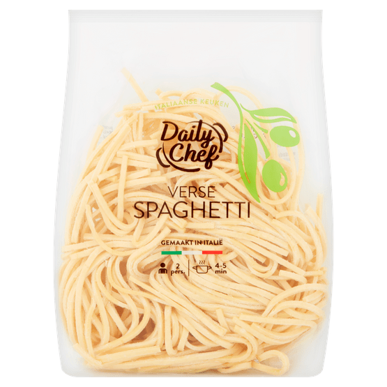 Foto van Daily Chef Spaghetti op witte achtergrond