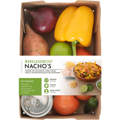 Fresh & easy Verspakket nachos
