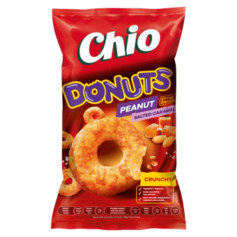 Chio Mais donuts peanut caramel