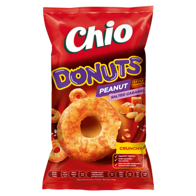 Chio Mais donuts peanut caramel