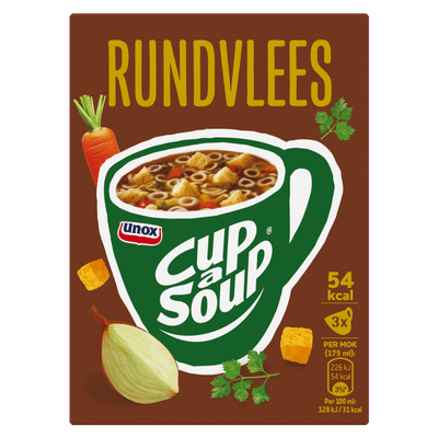 Unox Cup-a-soup rundvlees 3 stuks