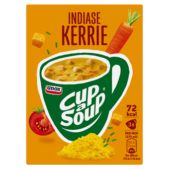Unox Cup-a-soup kerrie 3 stuks