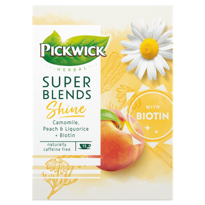 Pickwick Super blends shine kop 15 zakjes