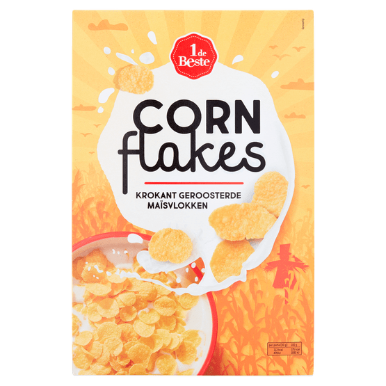 Foto van 1 de Beste Cornflakes op witte achtergrond