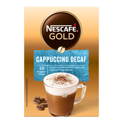Nescafé Oploskoffie cappucino cafeïnevrij