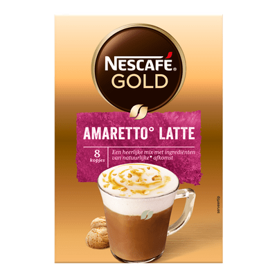Nescafé Oploskoffie latte amaretto