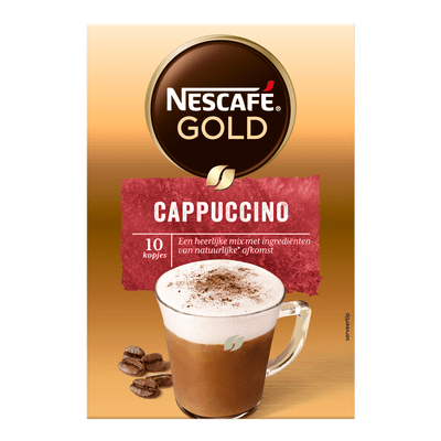 Nescafé Oploskoffie cappuccino 10 koppen