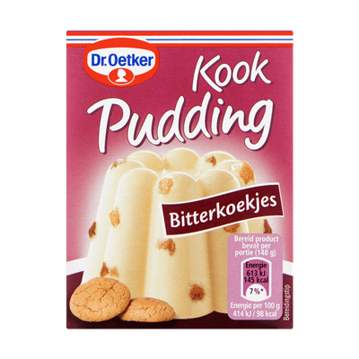 Dr. Oetker Kookpudding bitterkoekjes
