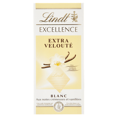 Lindt Chocoladereep white vanilla